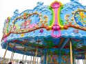 Amusement Park Carousel Ocean Theme