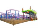 Amusement Park Roller Coaster