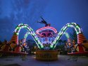 Magic Big Straw Hat Jumping Ride