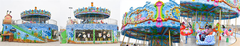 ocean theme fairground carousel-jasonrides