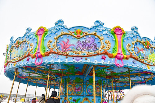 amusement park merry go round details-jasonrides