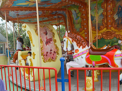 carnival carousel ride detail-jasonrides
