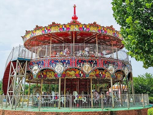 double decker carousel-jason rides