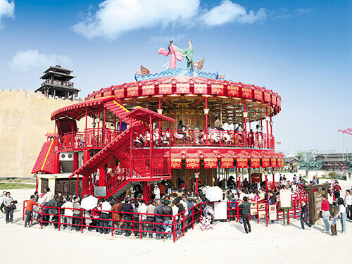 double decker merry go round-jason rides