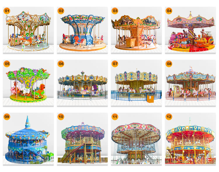 various fairground merry go round for kids