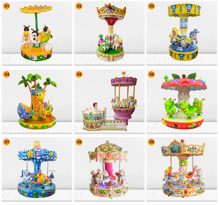 various mini carousel-jasonrides