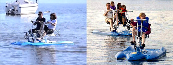 water pedal bike-water bikes