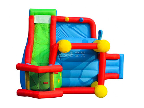 inflatable castle with slide