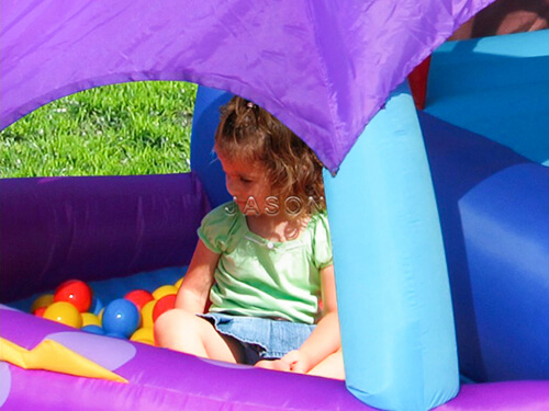 jumping castle with slide manufacturer