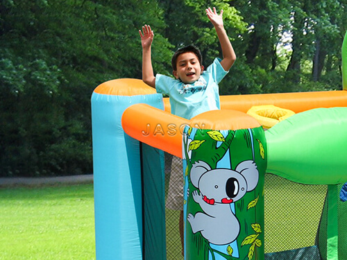 kids bouncy castle with slide manufacturer