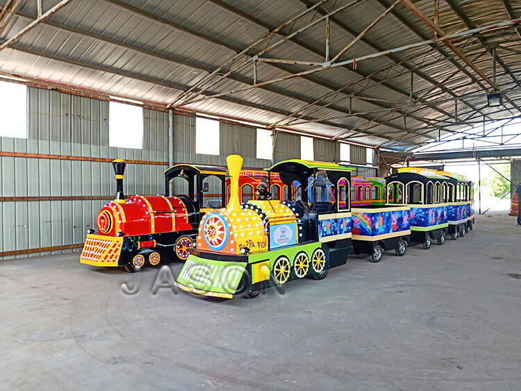 electric trackless train ride price