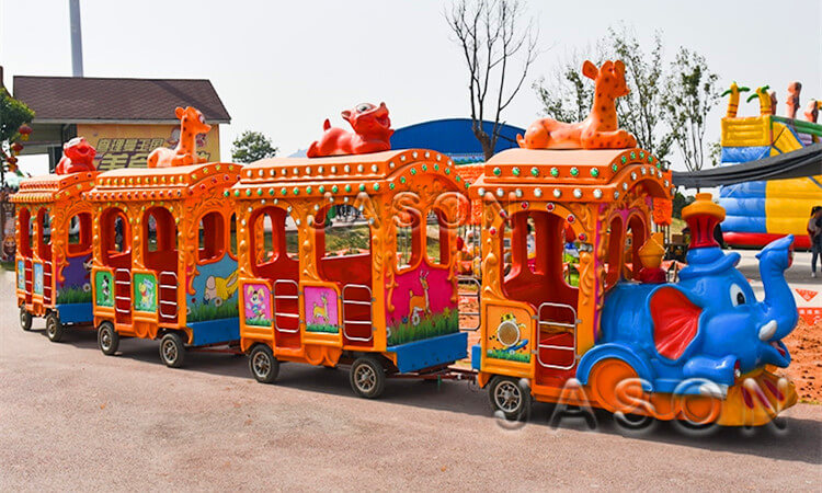 trackless train ride manufacturer