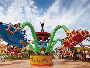 Magic Big Straw Hat Jumping Ride