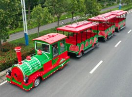 What is the Chinese Electric Trackless Train Ride?